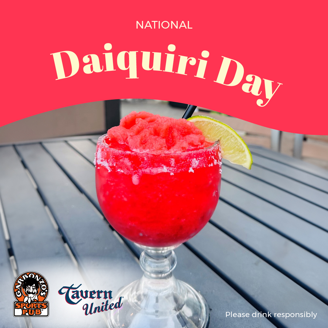 🟠 National Daiquiri Day