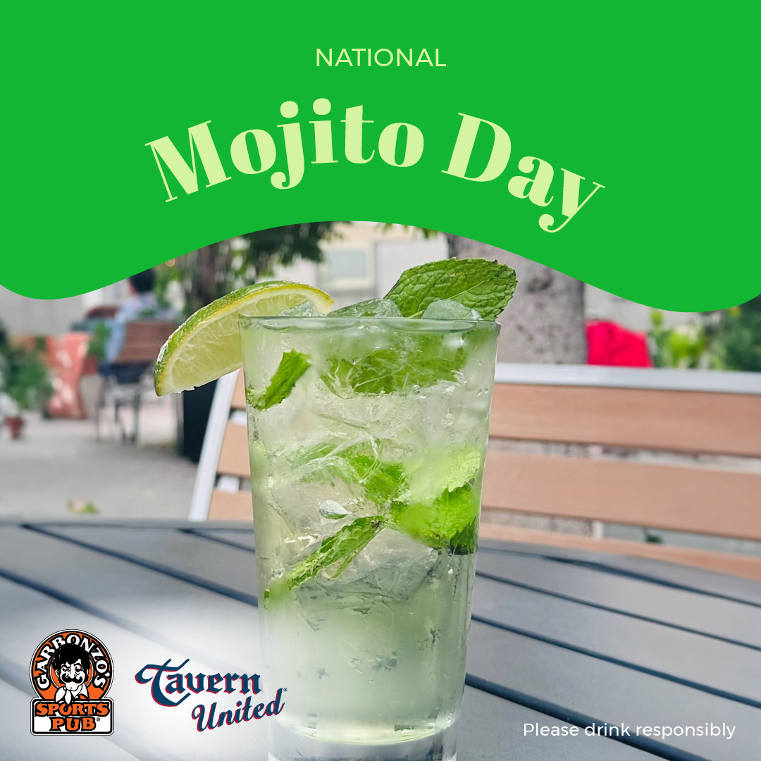 National Mojito Day