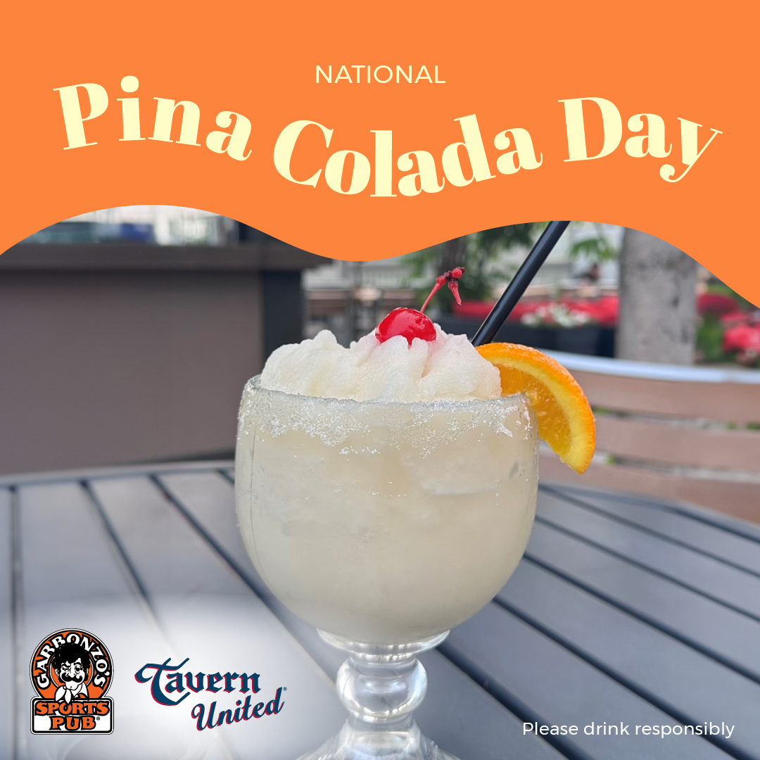 National Pina Colada Day