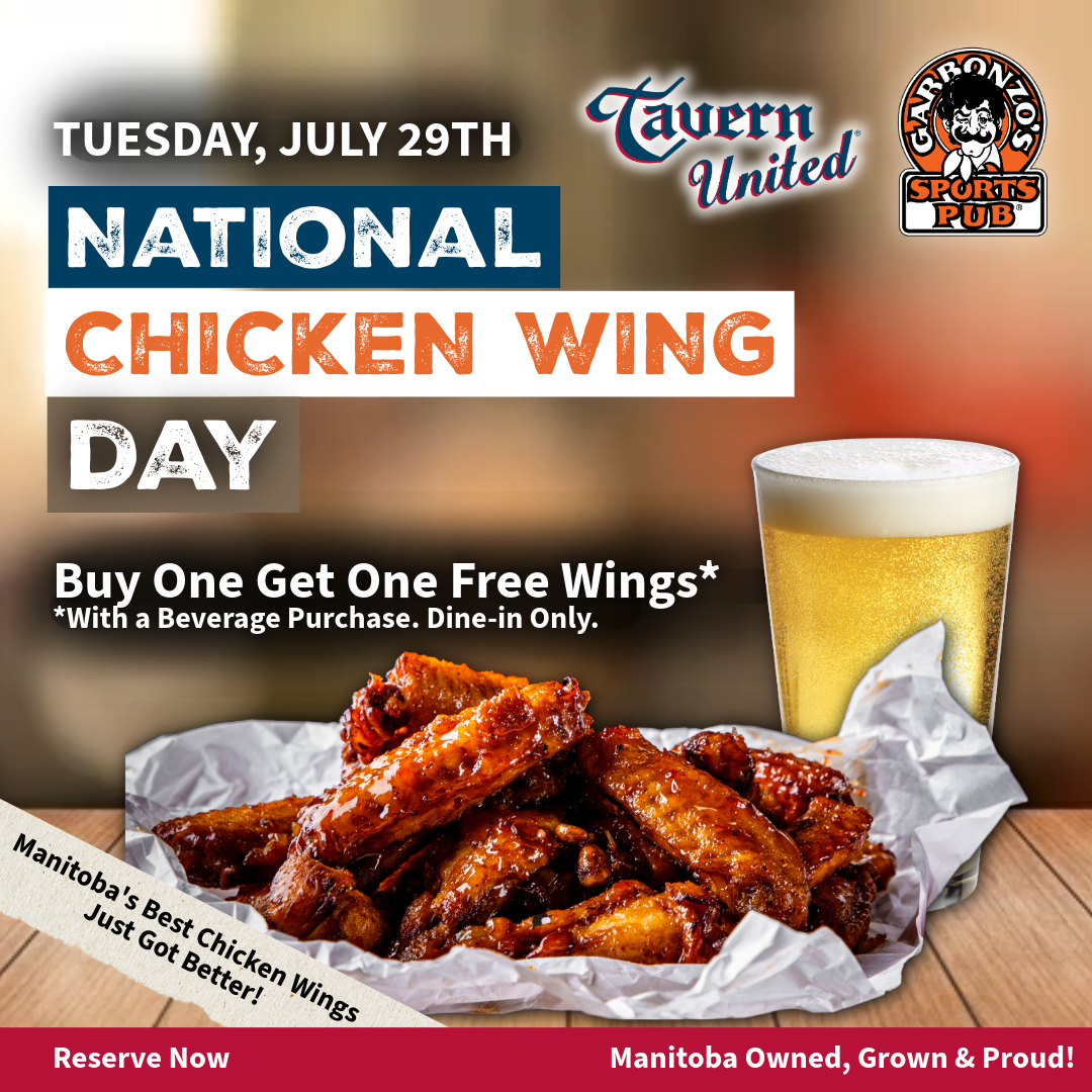 National Chicken Wing Day – MB